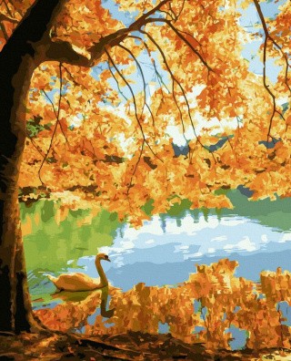 Картина по номерам «Осенний пейзаж» Картина по номерам «Осенний пейзаж»