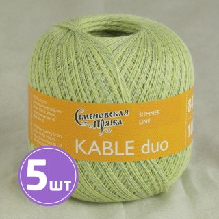 Пряжа Семеновская Kable duo (13122), тропик-мультиколор 5 шт. по 100 г Пряжа Семеновская Kable duo (13122), тропик-мультиколор 5 шт. по 100 г