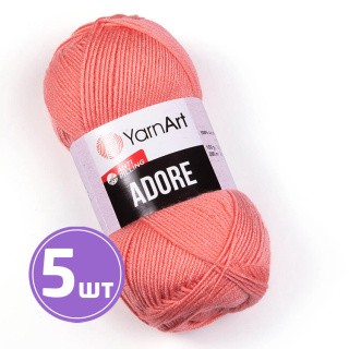 Пряжа YarnArt Adore (366), багровый, 5 шт. по 100 г Пряжа YarnArt Adore (366), багровый, 5 шт. по 100 г