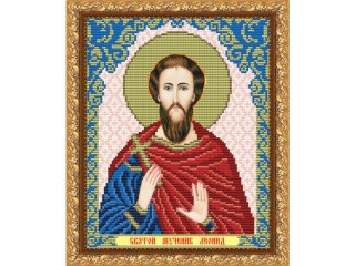 Рисунок на ткани «Святой Мученик Леонид»