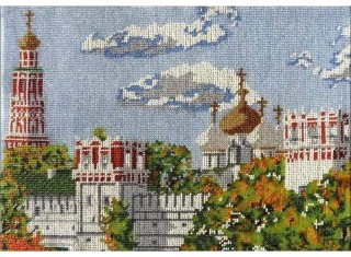 Набор вышивки бисером «Новодевичий монастырь»