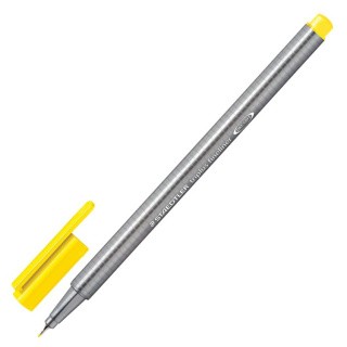 Ручка капиллярная (линер) STAEDTLER «Triplus Fineliner», желтая