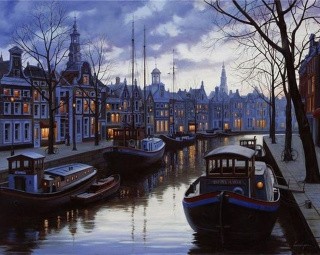 Картина по номерам «Вечернее путешествие» Картина по номерам «Вечернее путешествие»