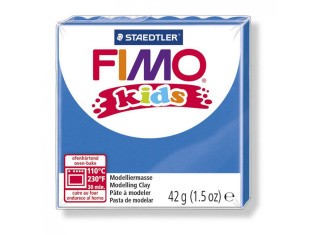 Полимерная глина FIMO Kids, цвет: синий, 42 г