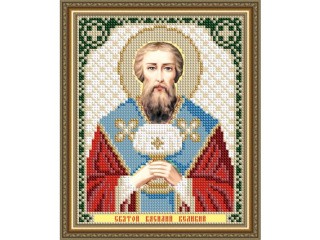 Рисунок на ткани «Святой Василий Великий»