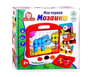 Настольная игра: Моя первая мозаика Животные