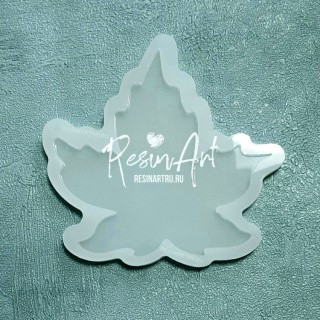 Подстаканник Лист плюща - Силиконовый молд, ResinArt Подстаканник Лист плюща - Силиконовый молд, ResinArt