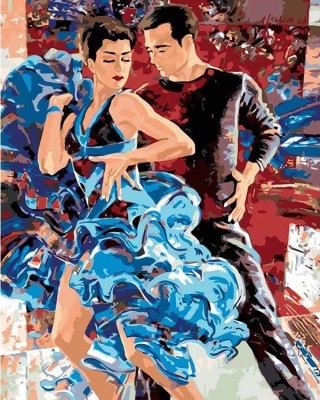Картина по номерам «Танец любви»