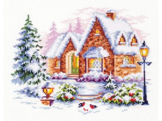 Набор для вышивания «Зимний домик»