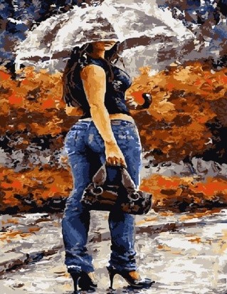 Картина по номерам «Стильные джинсы» Картина по номерам «Стильные джинсы»