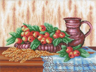 Рисунок на ткани «Спелый урожай»