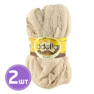 Пряжа Adelia RUFF (26), экрю, 2 шт. по 150 г
