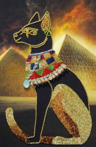 Набор для вышивания «Египетская богиня Баст»