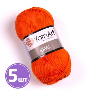 Пряжа YarnArt Ideal (242), морковь, 5 шт. по 50 г