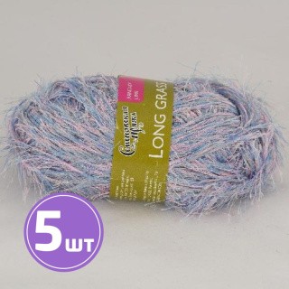 Пряжа Семеновская Long grass (51815), мультиколор N001 5 шт. по 100 г Пряжа Семеновская Long grass (51815), мультиколор N001 5 шт. по 100 г