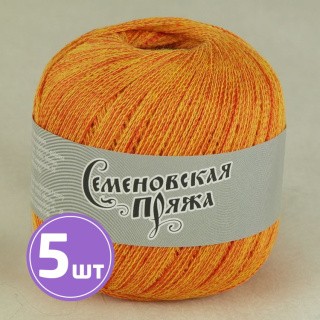 Пряжа Семеновская Mone (5411), дыня-морковный 5 шт. по 100 г Пряжа Семеновская Mone (5411), дыня-морковный 5 шт. по 100 г