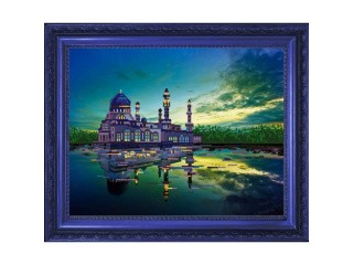 Рисунок на ткани «Мечеть Masjid Bandaraya (Бандарая)»