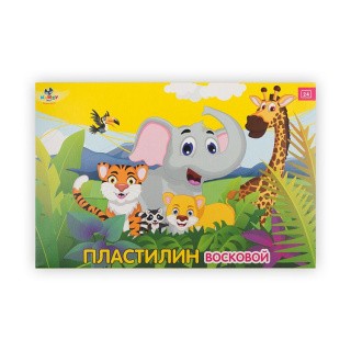 Пластилин восковой KANZY KNY-300710, 24 цвета Пластилин восковой KANZY KNY-300710, 24 цвета