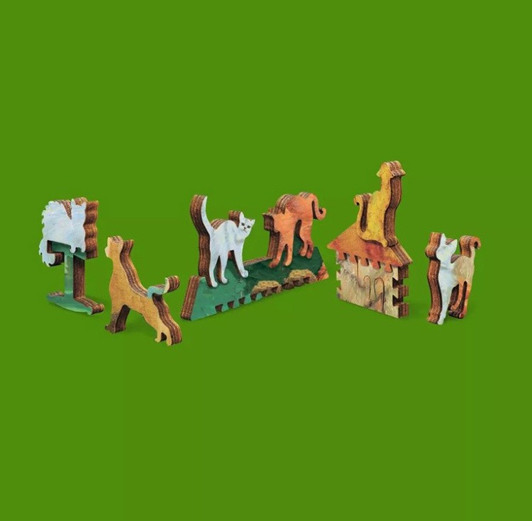 Деревянные пазлы DAVICI «А котам всё масленица» — картинка 4