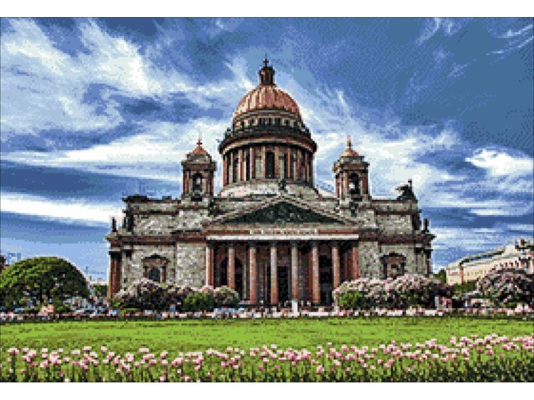 Алмазная вышивка «Исаакиевский собор» — картинка 3