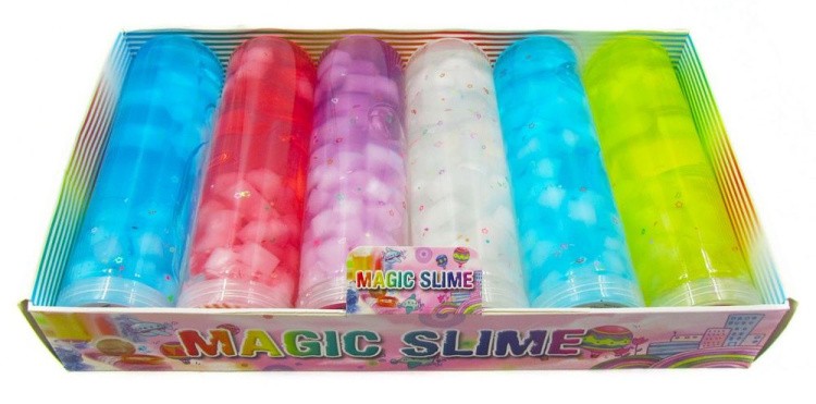 Лизун Magic Slime, с кубиками — картинка 2