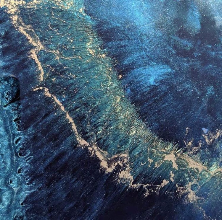 Набор для создания картины эпоксидной смолой Resin Art Space 30x50, Art Blong — картинка 4