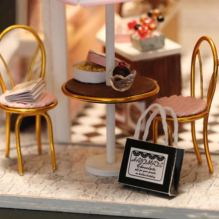 Сборная модель Румбокс. Миниатюрная Шоколадная лавка — картинка 6