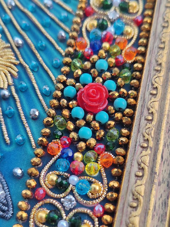 Набор вышивки хрустальными камнями «Святой Георгий Победоносец» (мал.) — картинка 12