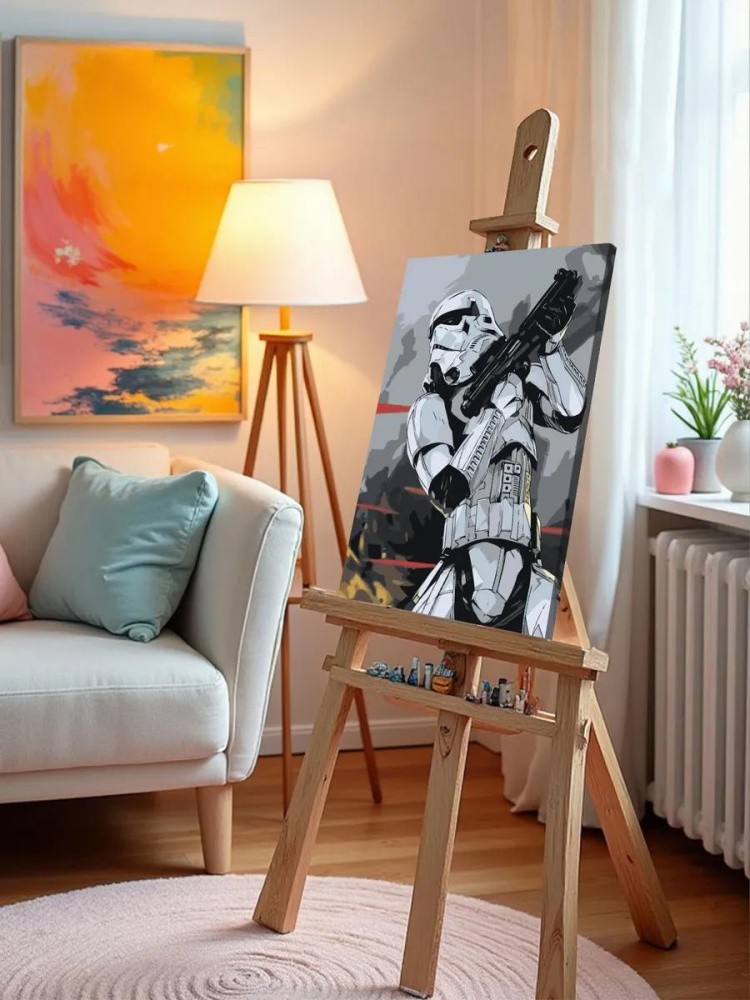 Картина по номерам «Штурмовик-1» — картинка 10