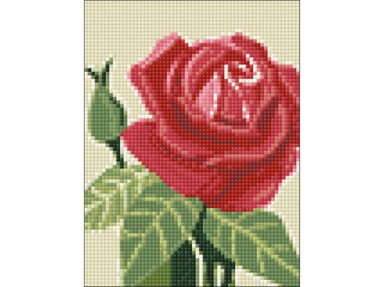 Алмазная вышивка «Роза» — картинка 2
