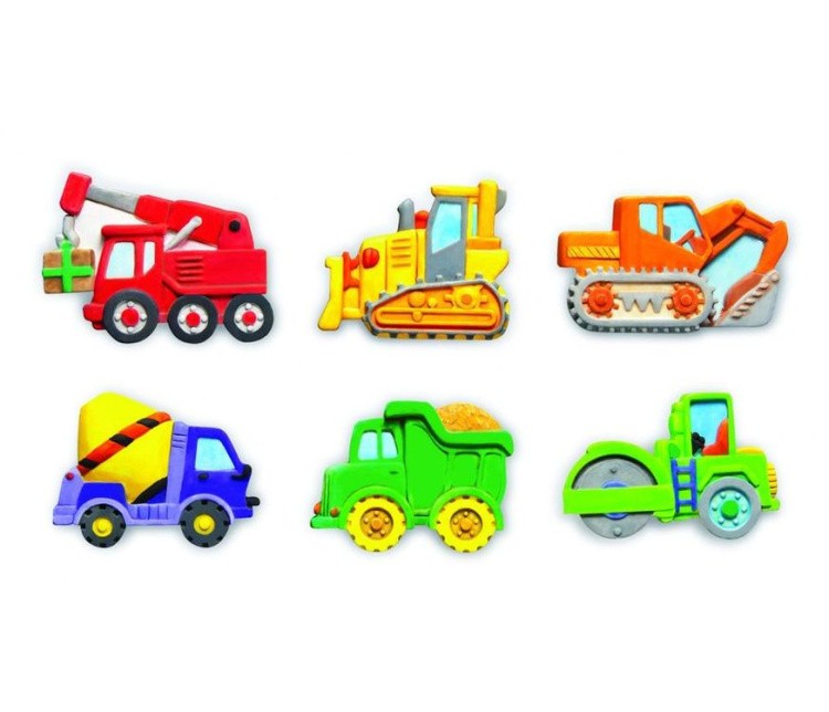 Набор для творчества «Фигурки из формочки. Грузовики» — картинка 4