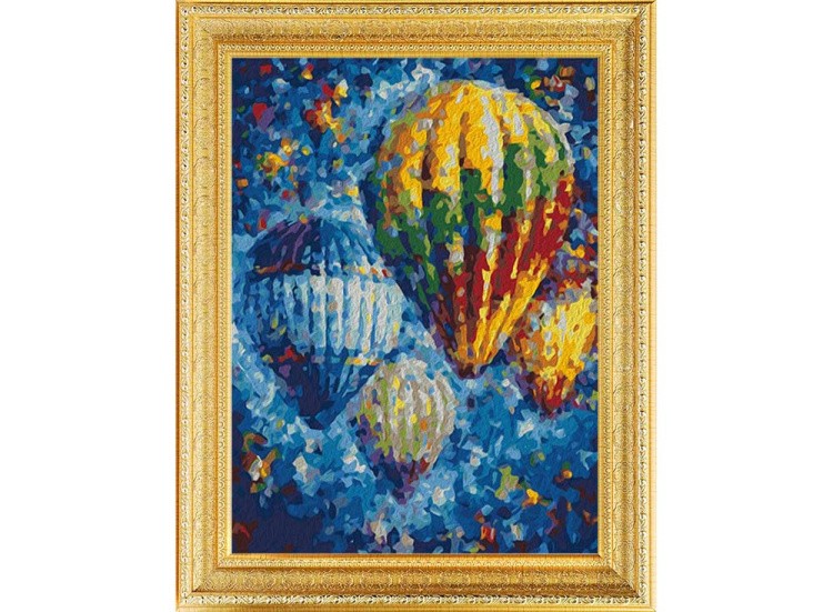 Картина по номерам «Воздушные шары» — картинка 2