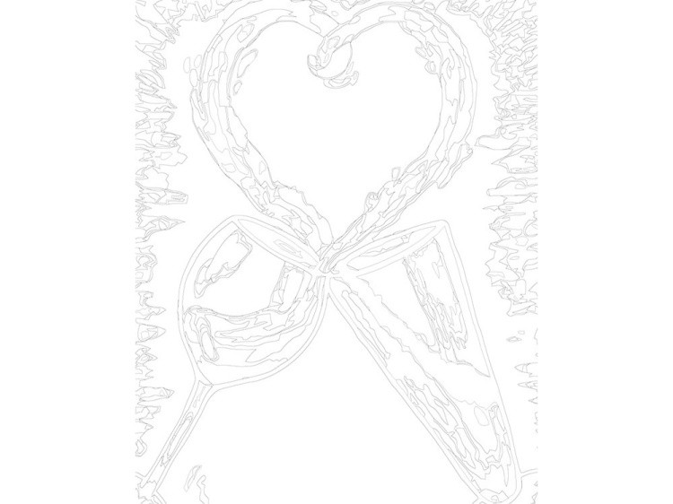 Картина по номерам «За любовь» — картинка 3