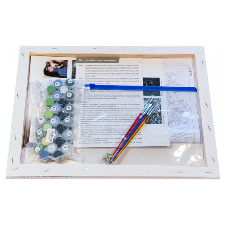 Картина по номерам «Анемона» — картинка 3