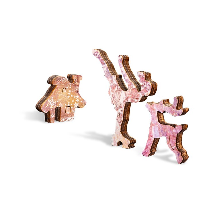 Деревянные пазлы DAVICI «Зимние сны (Winter dreaming)» — картинка 9