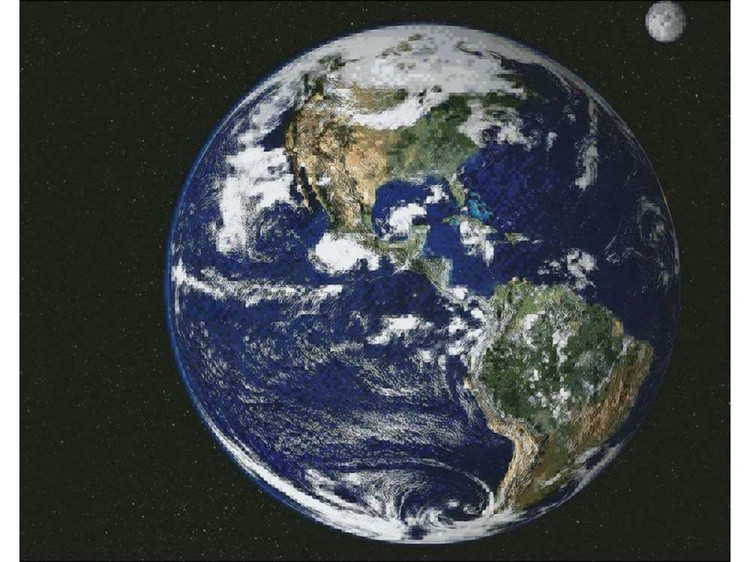 Алмазная вышивка «Планета Земля» — картинка 2