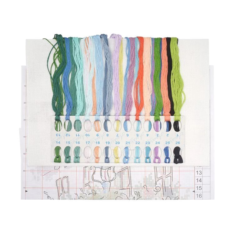 Набор для вышивания «На бульваре» — картинка 2