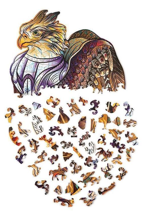 Деревянный пазл Wood Trick «Громовой Грифон» — картинка 5