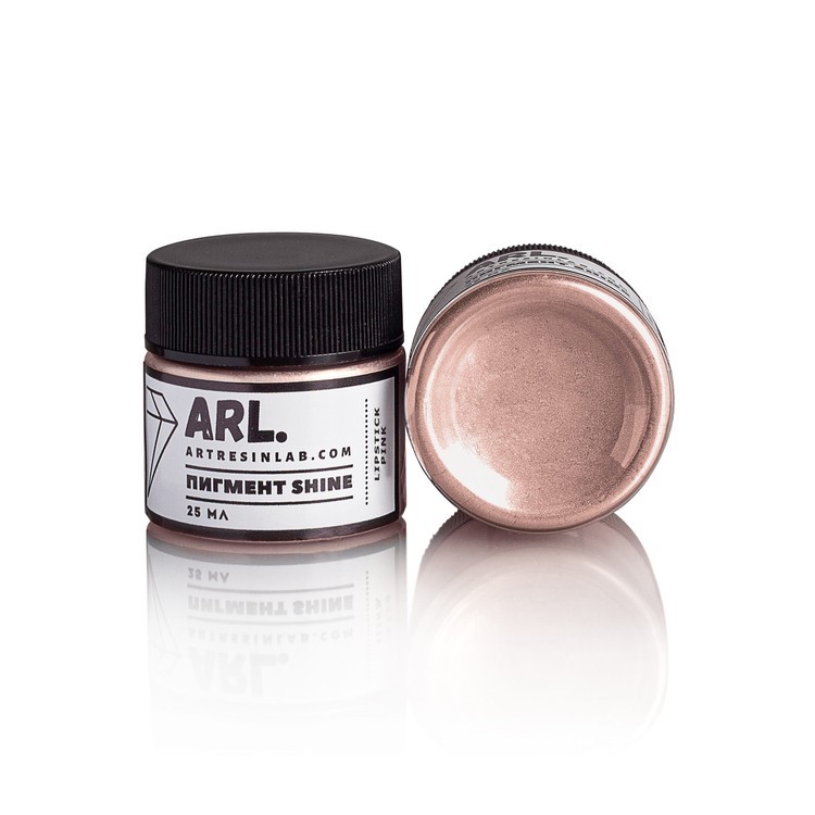 Пигмент SHINE LIPSTICK PINK, розовая помада 25 мл, Art Resin LAB — картинка 2