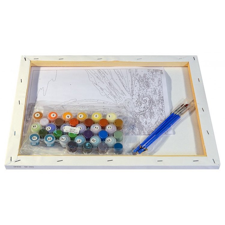 Картина по номерам «Аквариум» — картинка 3