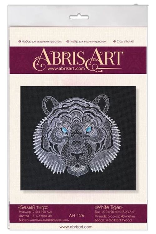 Набор для вышивания «Белый тигр» — картинка 6