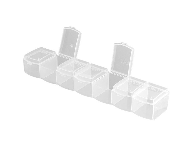 Контейнер с индивидуальными крышками Gamma, цвет: прозрачный — картинка 2