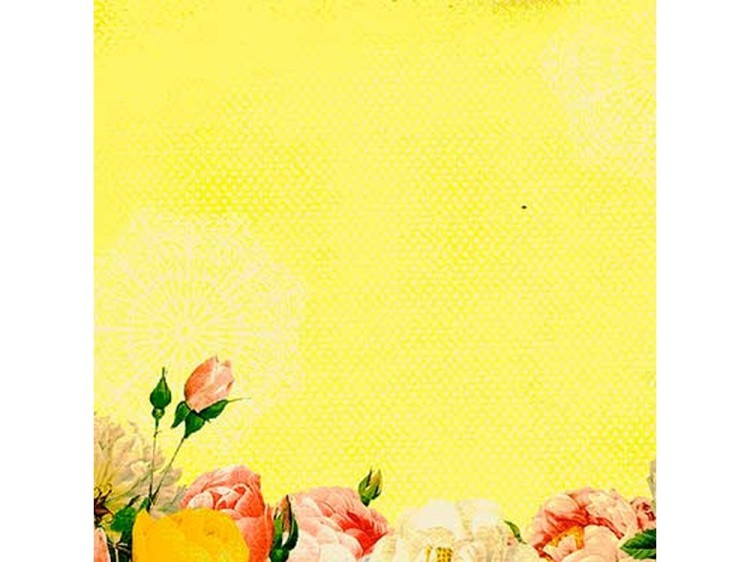 Набор бумаги «Яркие цветы» — картинка 12