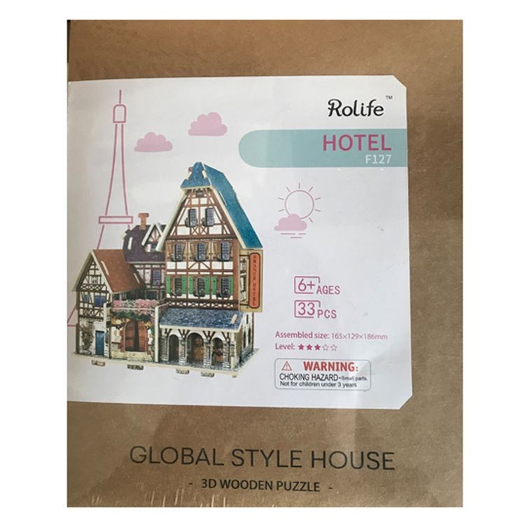 Конструктор из дерева «Французский отель» — картинка 3