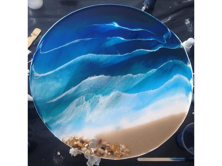 Артборд - Круг (с ламинацией) (60 см), 1 шт., ResinArt — картинка 4