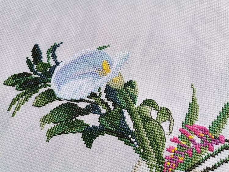 Набор для вышивания «Лилии и калла» — картинка 5