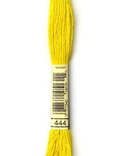 Мулине 8 м, Желтый цв.