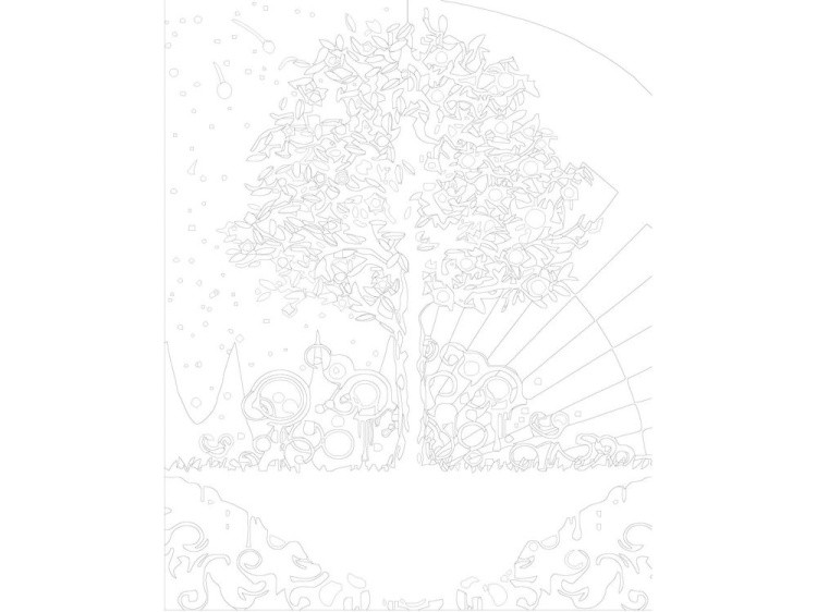 Картина по номерам «День и ночь» — картинка 3