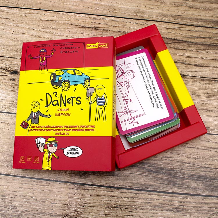 Настольная игра «DaNetS. Юный Шерлок» — картинка 4