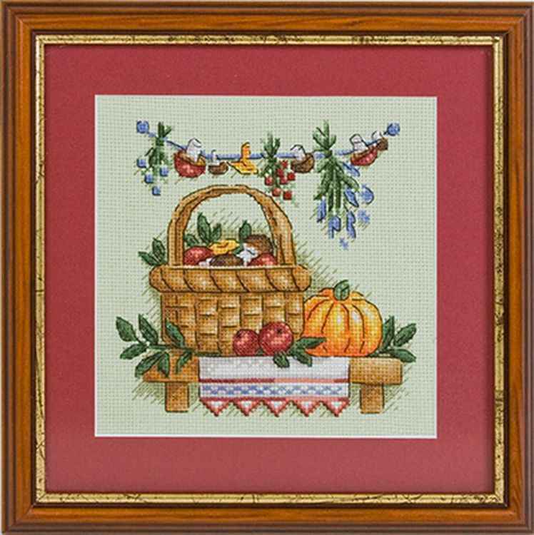 Набор для вышивания «Грибное лукошко» — картинка 2
